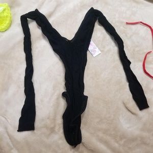 COPY - Sexy y2k fishnet stretchy bodysuit New without tag